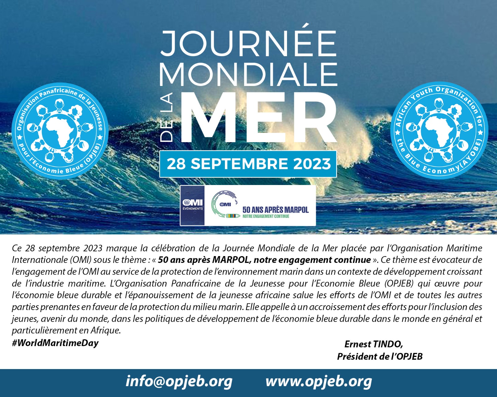 Journée Mondiale de la mer
