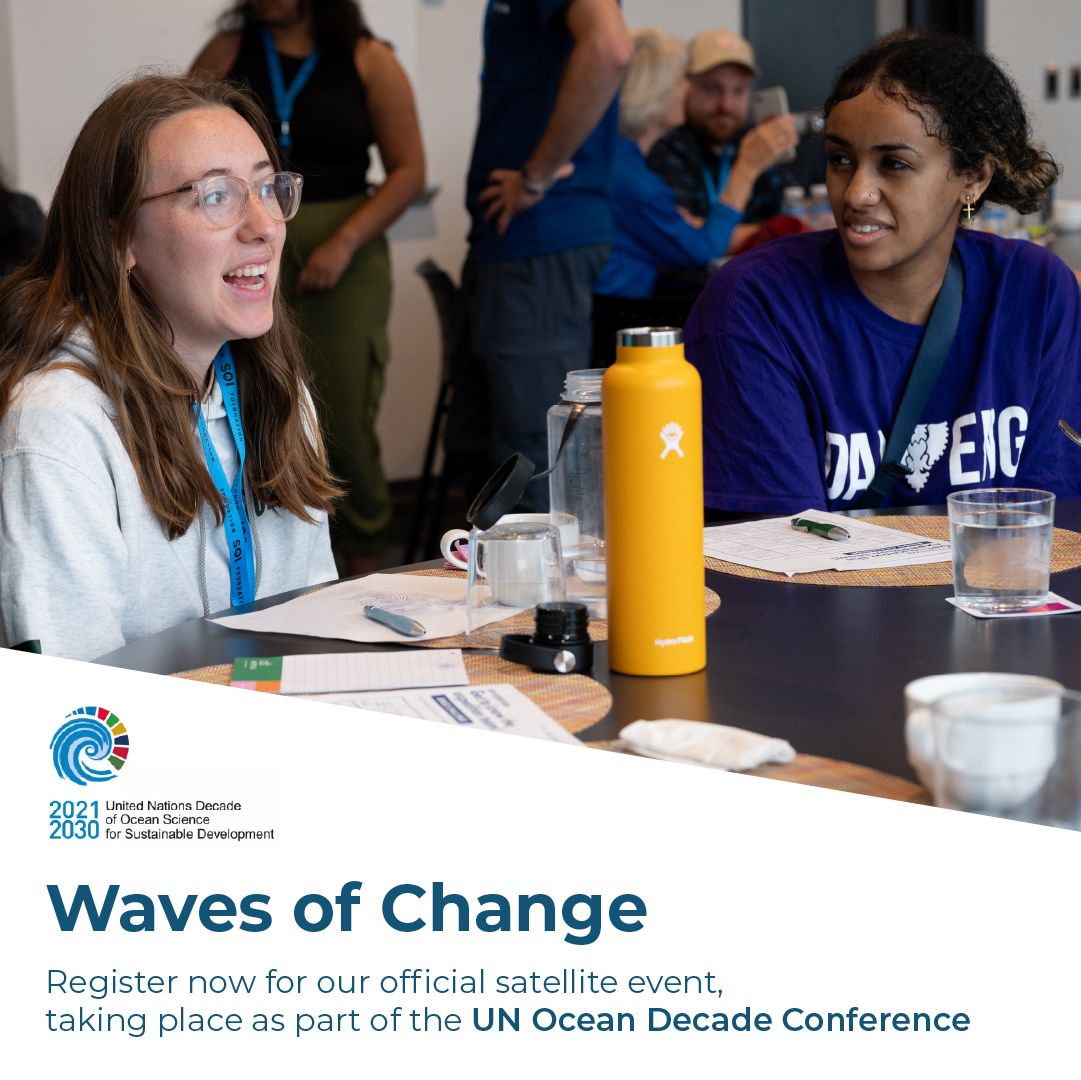 Waves of Change: A Youth-Driven Sustainable Blue Economy World Cafe / Vagues de changement: un café mondial dirigé par les jeunes pour une économie bleue durable